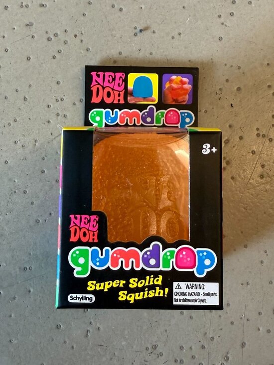 Schylling Other - Schylling NeeDoh Gumdrop Sensory Toy 2.5" Orange